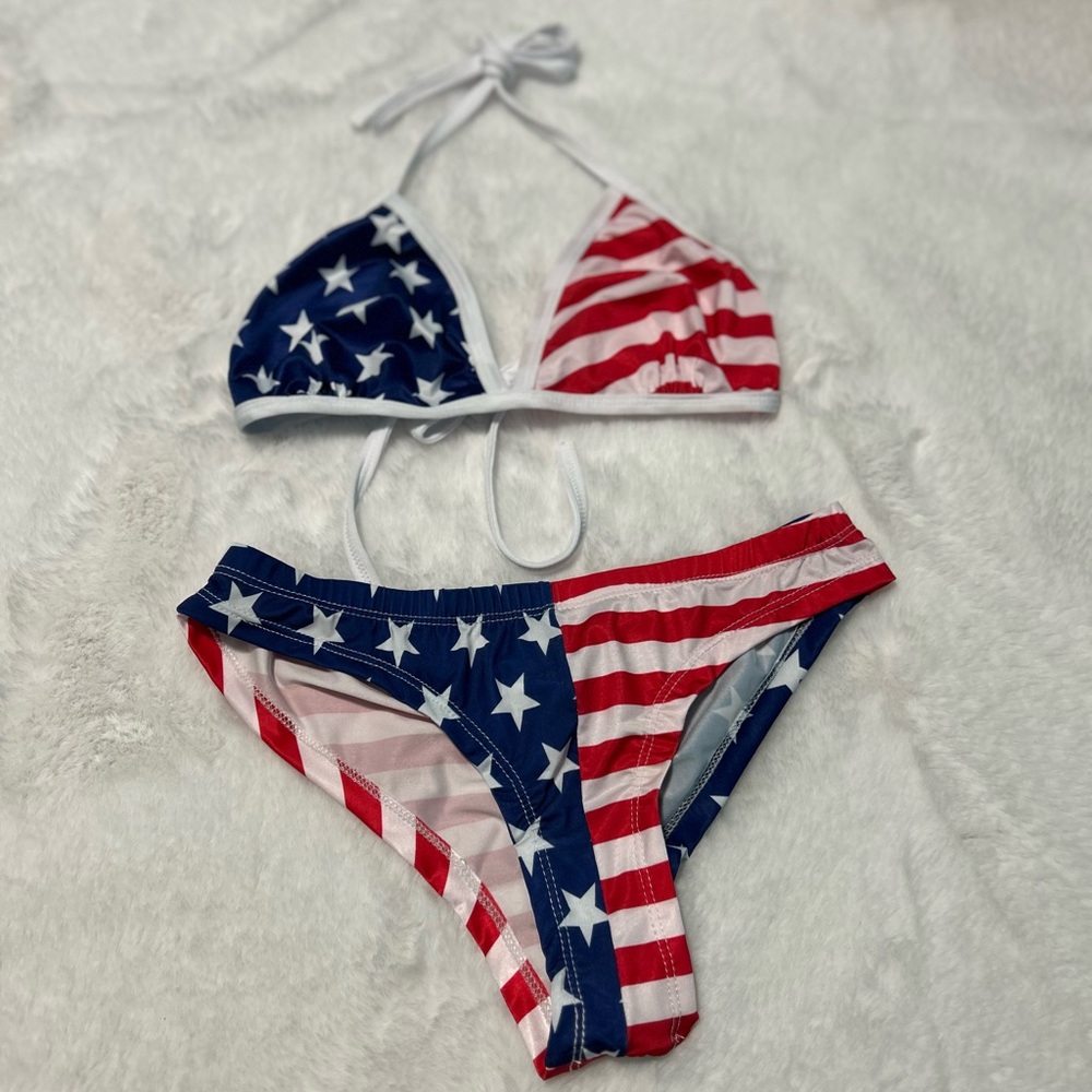 🌸Starline Stars and Stripes dance wear/bikini